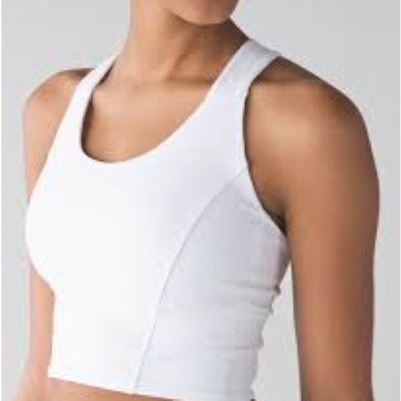 Lululemon Beat The Heat Bra - White - Picture 1 of 7